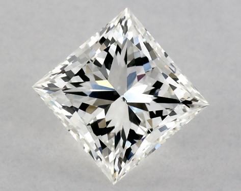 GIA 1.01 Carat H-VS2 Ideal Cut Princess Diamond
