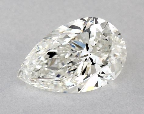 GIA 1.01 Carat H-VS2 Very Good Cut Pear Diamond