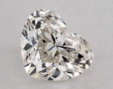 IGI 1.01 Carat H-VS1 Very Good Cut Heart Diamond
