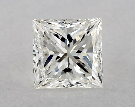 GIA 1.00 Carat H-VVS1 Ideal Cut Princess Diamond