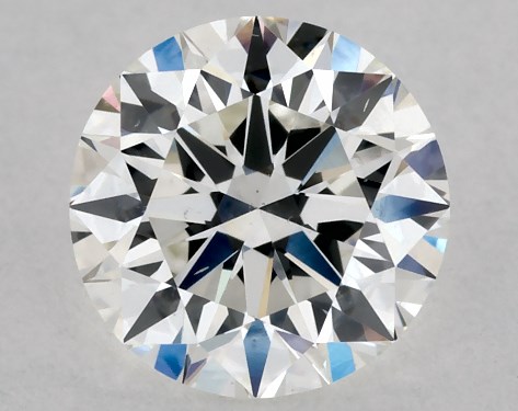 GIA 0.80 Carat H-SI1 Excellent Cut Round Diamond
