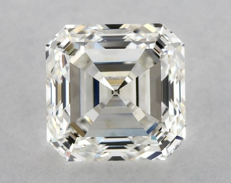 GIA 0.76 Carat H-VS2 Very Good Cut Asscher Natural Diamond