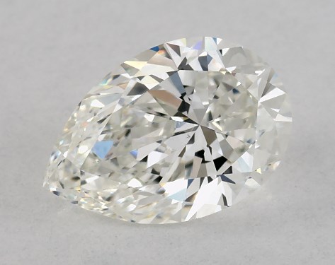 GIA 1.00 Carat H-VS2 Very Good Cut Pear Diamond