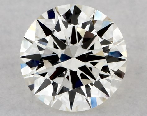 GIA 0.30 Carat K-IF Excellent Cut Round Diamond