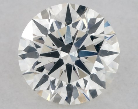 GIA 0.30 Carat J-SI2 Excellent Cut Round Diamond