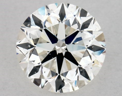 GIA 1.00 Carat H-SI1 Very Good Cut Round Diamond