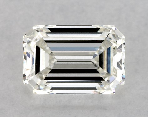 GIA 1.01 Carat H-VS1 Very Good Cut Emerald Diamond