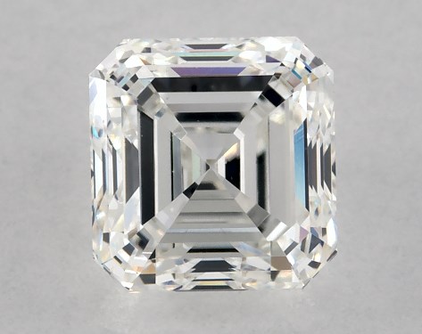 GIA 1.01 Carat H-VS2 Very Good Cut Asscher Diamond
