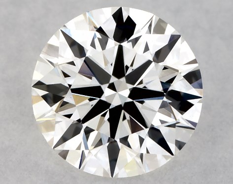 IGI 0.52 Carat F-VVS2 Ideal Cut Round Lab-Grown Diamond