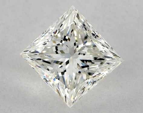 GIA 2.01 Carat H-VS2 Very Good Cut Princess Diamond