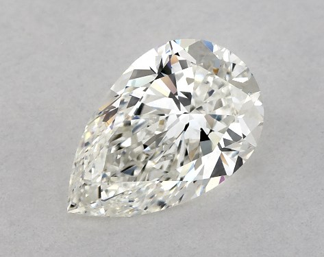 GIA 1.01 Carat H-VS1 Ideal Cut Pear Diamond