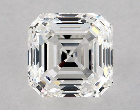 GIA 1.01 Carat H-VS1 Very Good Cut Asscher Diamond