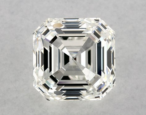 GIA 1.00 Carat H-VVS1 Very Good Cut Asscher Diamond