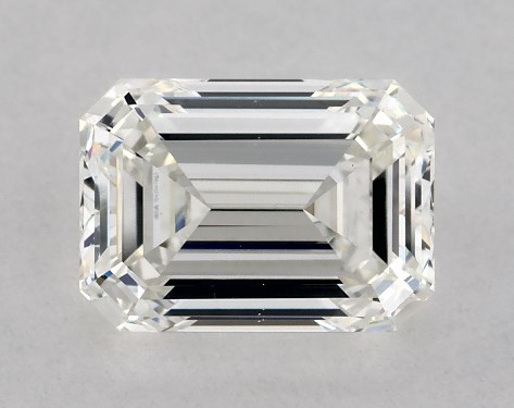 GIA 1.01 Carat H-VS2 Good Cut Emerald Diamond