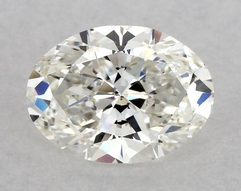 GIA 1.00 Carat H-VS2 Very Good Cut Oval Diamond