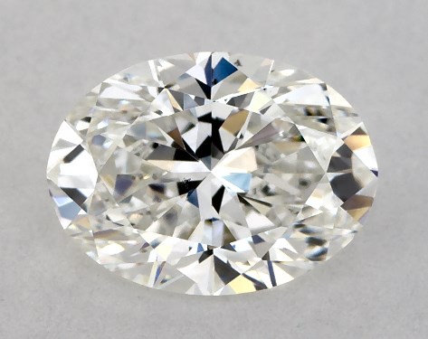 GIA 1.00 Carat H-VS2 Very Good Cut Oval Diamond
