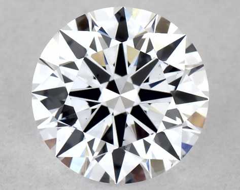 IGI 0.55 Carat E-VS1 Ideal Cut Round Lab-Grown Diamond