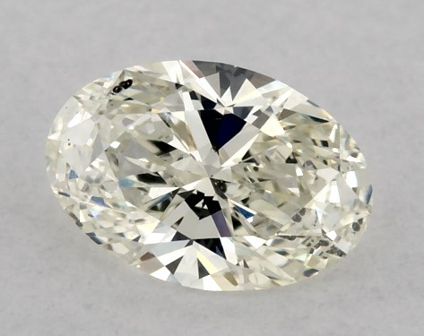 GIA 0.31 Carat K-SI2 Ideal Cut Oval Diamond