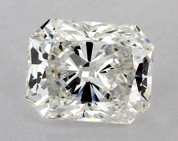 4.08 carat radiant diamond, G VS1