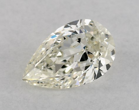 GIA 0.30 Carat K-SI1 Ideal Cut Pear Diamond