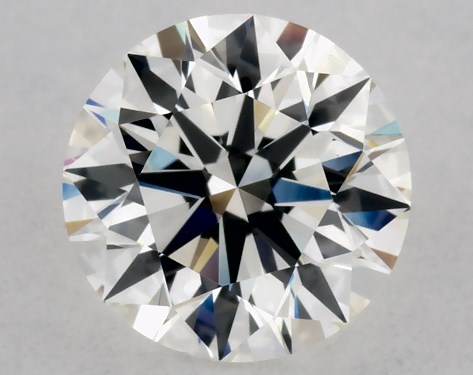 GIA 1.00 Carat H-VS1 Excellent Cut Round Diamond
