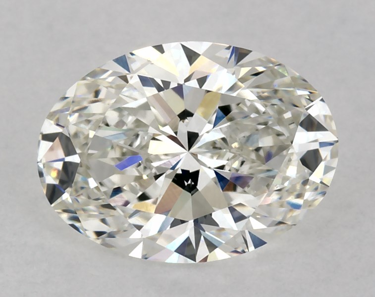 2.08 carat oval diamond, F VS1