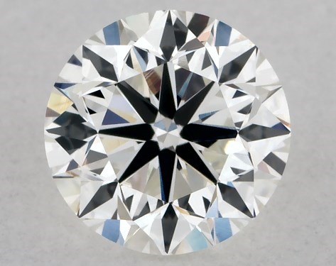 GIA 1.00 Carat H-VS1 Very Good Cut Round Diamond