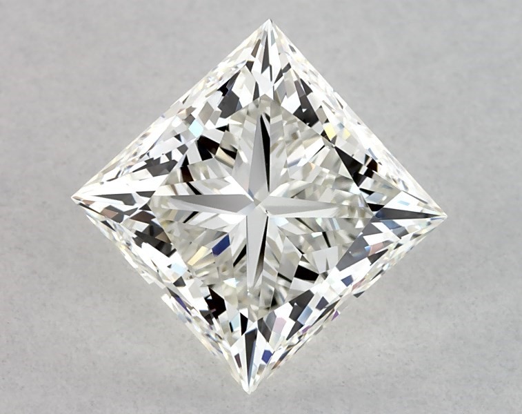 1.71 carat princess diamond, I VS1