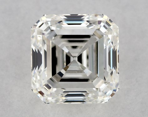 GIA 0.76 Carat H-VS1 Very Good Cut Asscher Natural Diamond