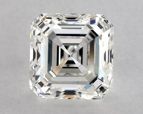 GIA 1.01 Carat H-VS2 Very Good Cut Asscher Diamond
