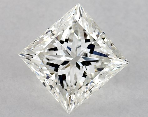GIA 1.01 Carat H-VS2 Ideal Cut Princess Diamond