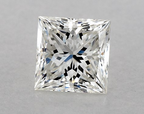 GIA 1.02 Carat H-VS2 Ideal Cut Princess Diamond