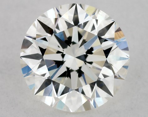 GIA 0.80 Carat H-SI1 Excellent Cut Round Diamond