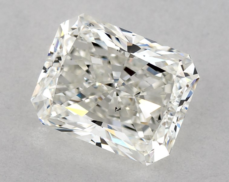 1.5 carat radiant diamond, I SI1