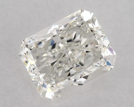 GIA 1.01 Carat H-VS2 Ideal Cut Radiant Diamond