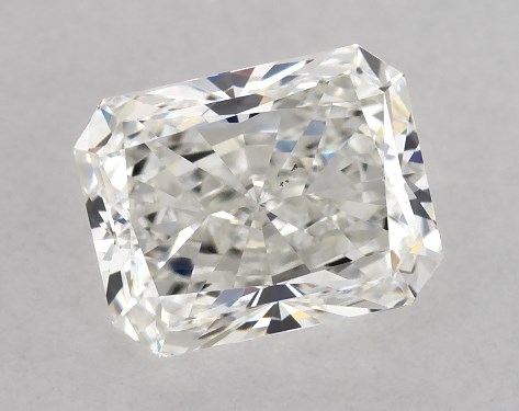 GIA 1.01 Carat H-VS2 Ideal Cut Radiant Natural Diamond