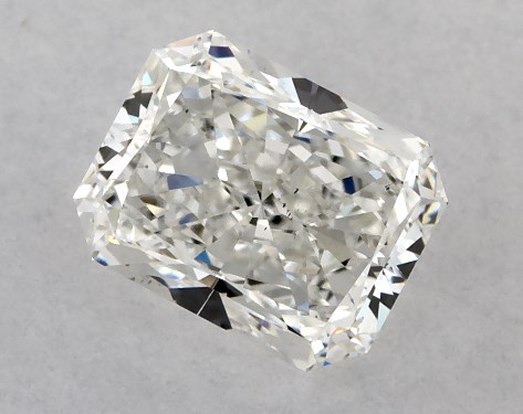 GIA 1.01 Carat H-VS2 Ideal Cut Radiant Natural Diamond