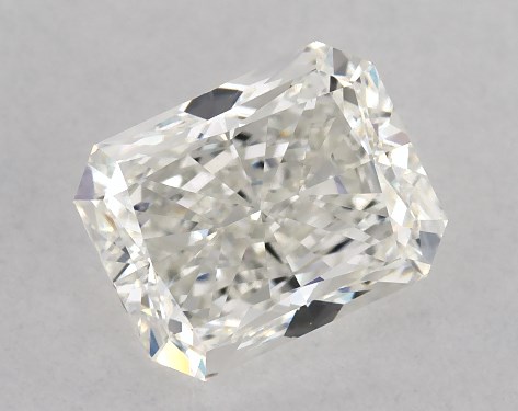 GIA 1.01 Carat H-VS2 Ideal Cut Radiant Diamond