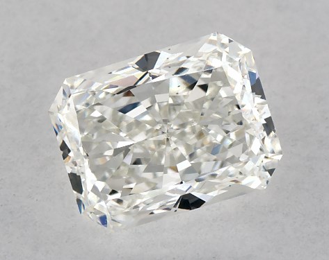 GIA 1.01 Carat H-VS2 Ideal Cut Radiant Natural Diamond
