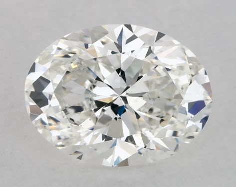 GIA 1.00 Carat H-VS2 Very Good Cut Oval Diamond