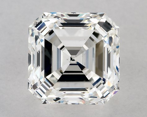 GIA 1.50 Carat H-VS1 Very Good Cut Asscher Natural Diamond