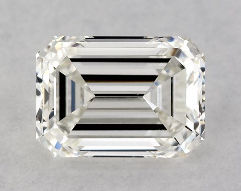 GIA 1.01 Carat H-VS1 Good Cut Emerald Diamond