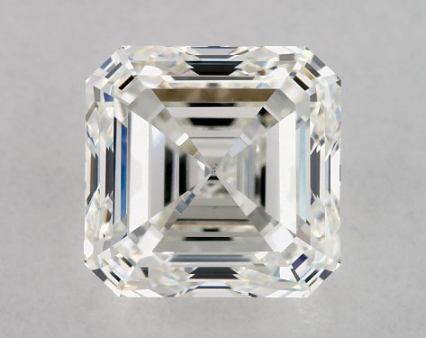 GIA 2.02 Carat H-VS1 Very Good Cut Asscher Diamond