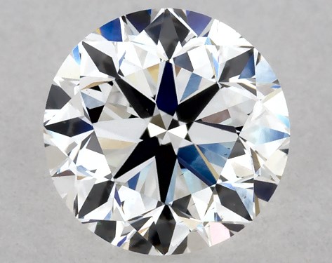 GIA 1.00 Carat D-VS2 Very Good Cut Round Diamond