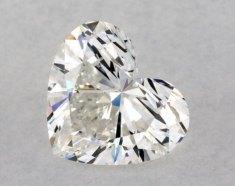 GIA 1.01 Carat H-VS1 Very Good Cut Heart Diamond