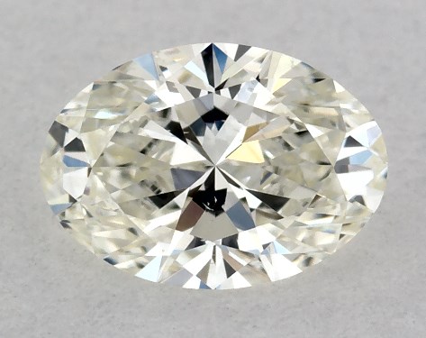 GIA 0.30 Carat K-SI1 Ideal Cut Oval Diamond