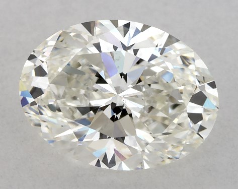 GIA 1.07 Carat H-VS2 Very Good Cut Oval Natural Diamond