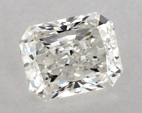 GIA 1.00 Carat H-VS2 Ideal Cut Radiant Diamond