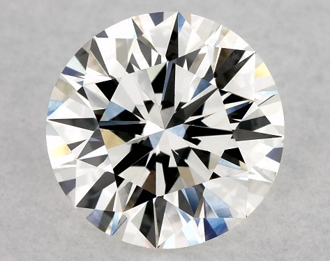 GIA 1.01 Carat H-VS1 Very Good Cut Round Natural Diamond