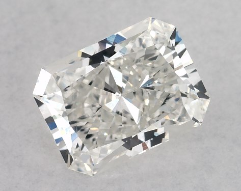GIA 1.00 Carat G-VS2 Ideal Cut Radiant Diamond